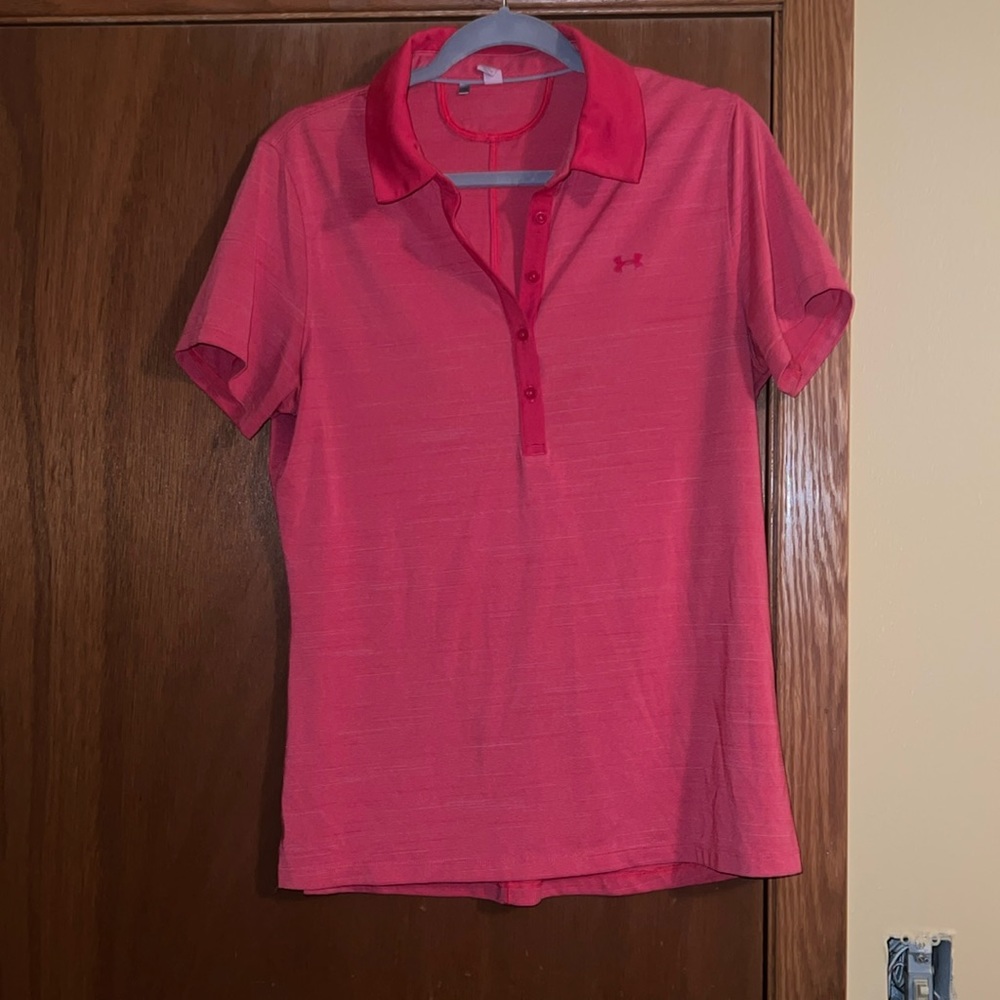 Pink Golf Polo